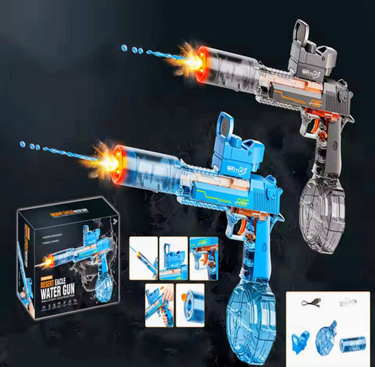 🌊 Pistola de Agua Eléctrica SHARK MK – “Domina el Campo de Batalla Acuático”