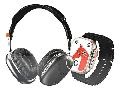 Smart Watch Ultra 2 con audífonos