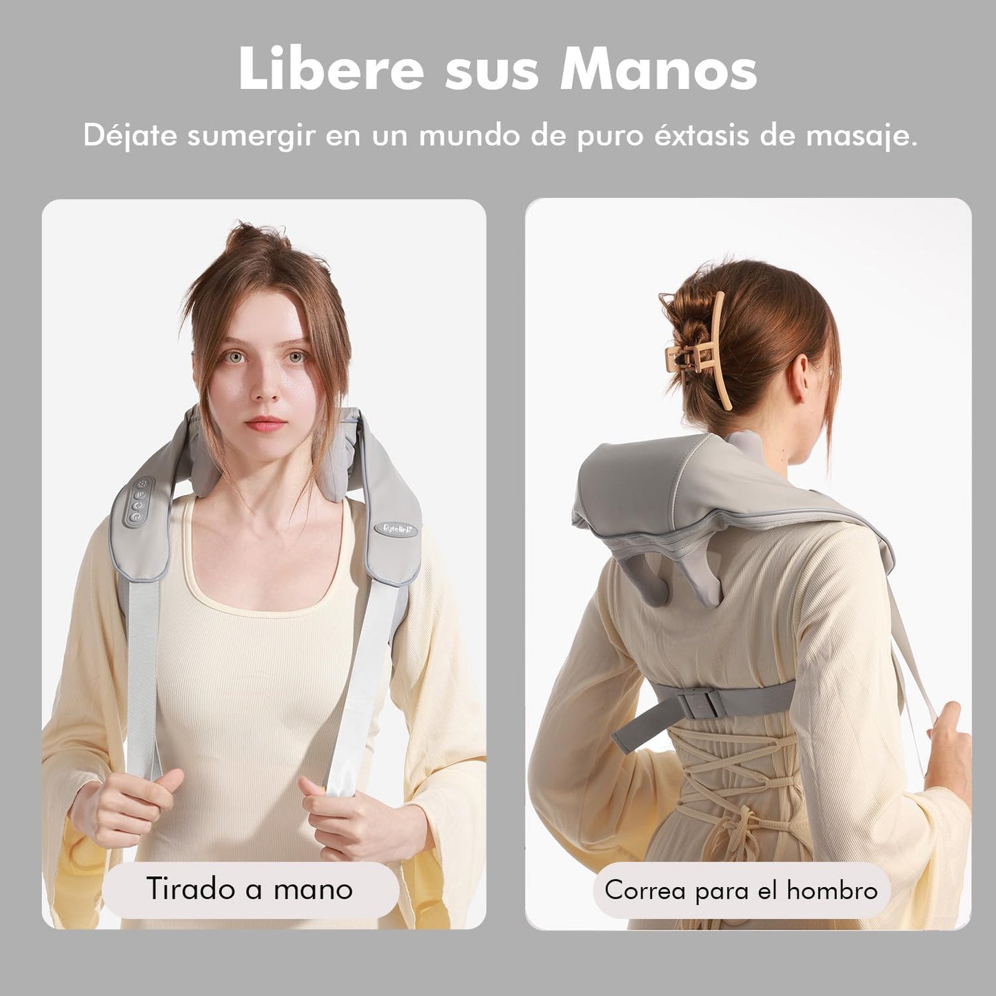 Masajeador 4 en 1 Cuello, Espalda, Piernas y Zona Lumbar