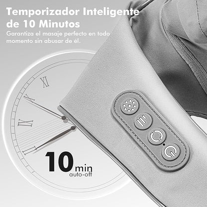 Masajeador 4 en 1 Cuello, Espalda, Piernas y Zona Lumbar