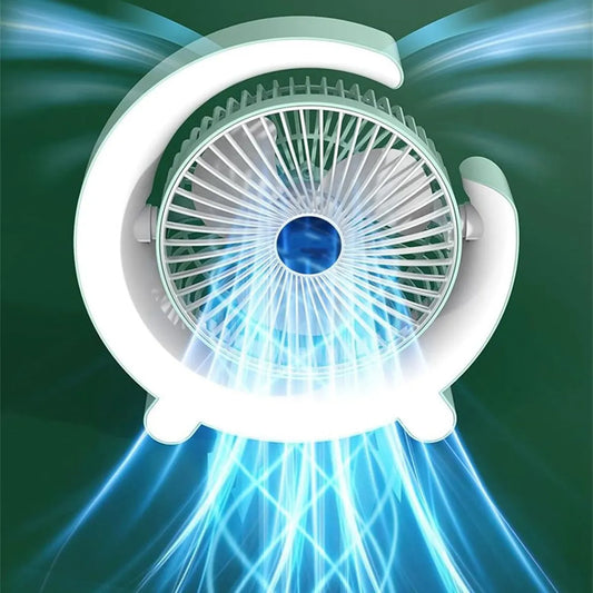 VENTILADOR G RECARGABLE CON LUZ