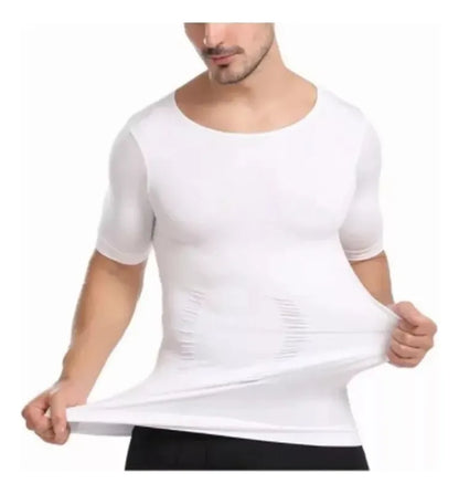 Doble Camiseta de Compresión + Audífonos P47 GRATIS – Luce Más Firme, Más Delgado y con Mejor Postura en Minutos